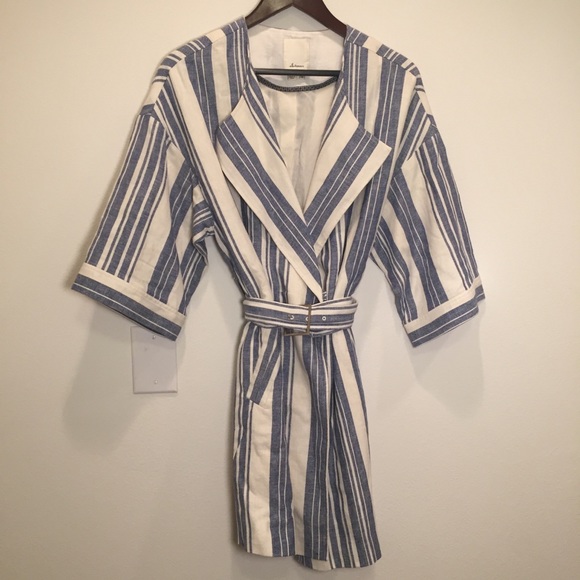 Anthro Elevenses Belted Jacket, M - Picture 2 of 8